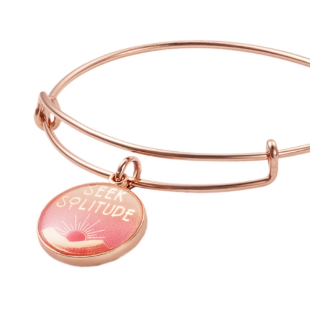 Seek Solitude Charm Bangle